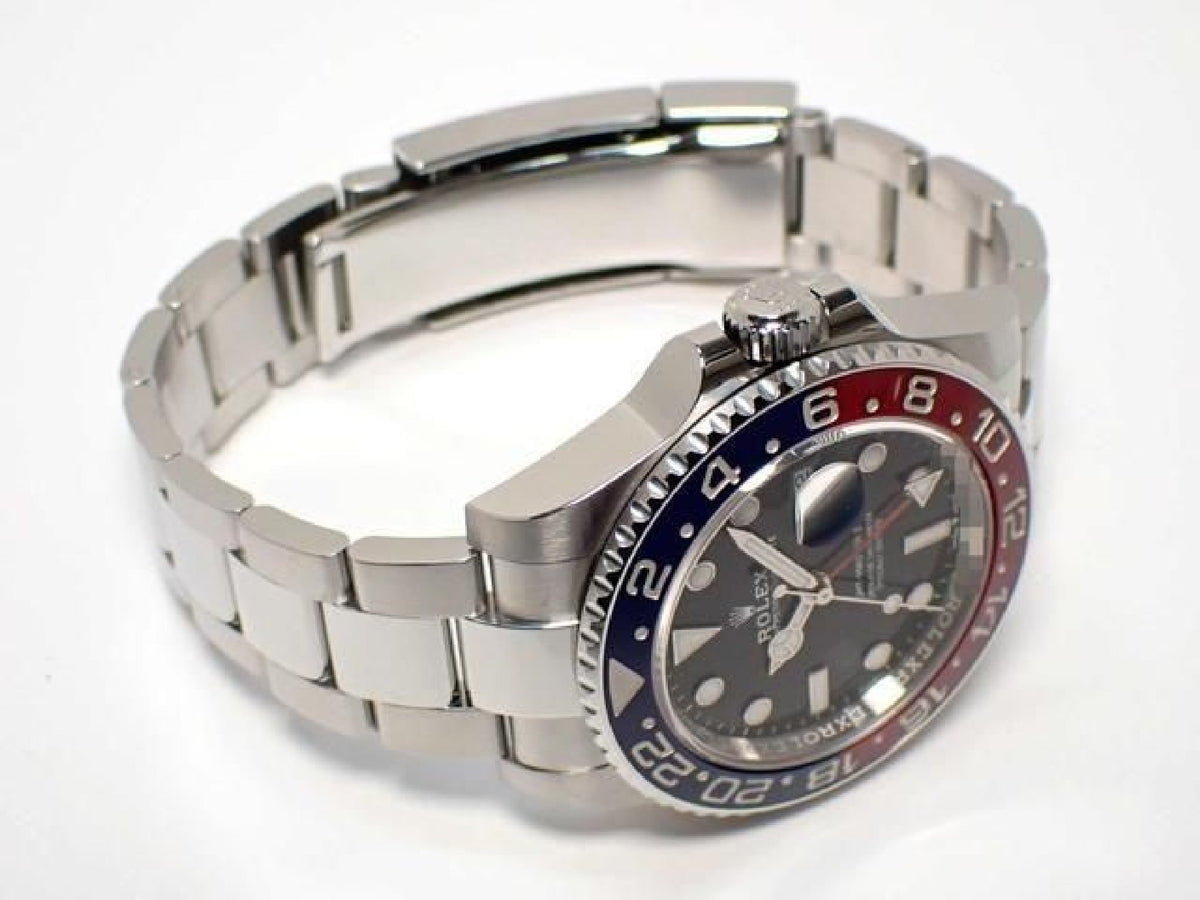 ROLEX GMT MasterII red blue bezel Oyster Bracelet 126710BLRO '23 Mens 193704266 hannari-shop