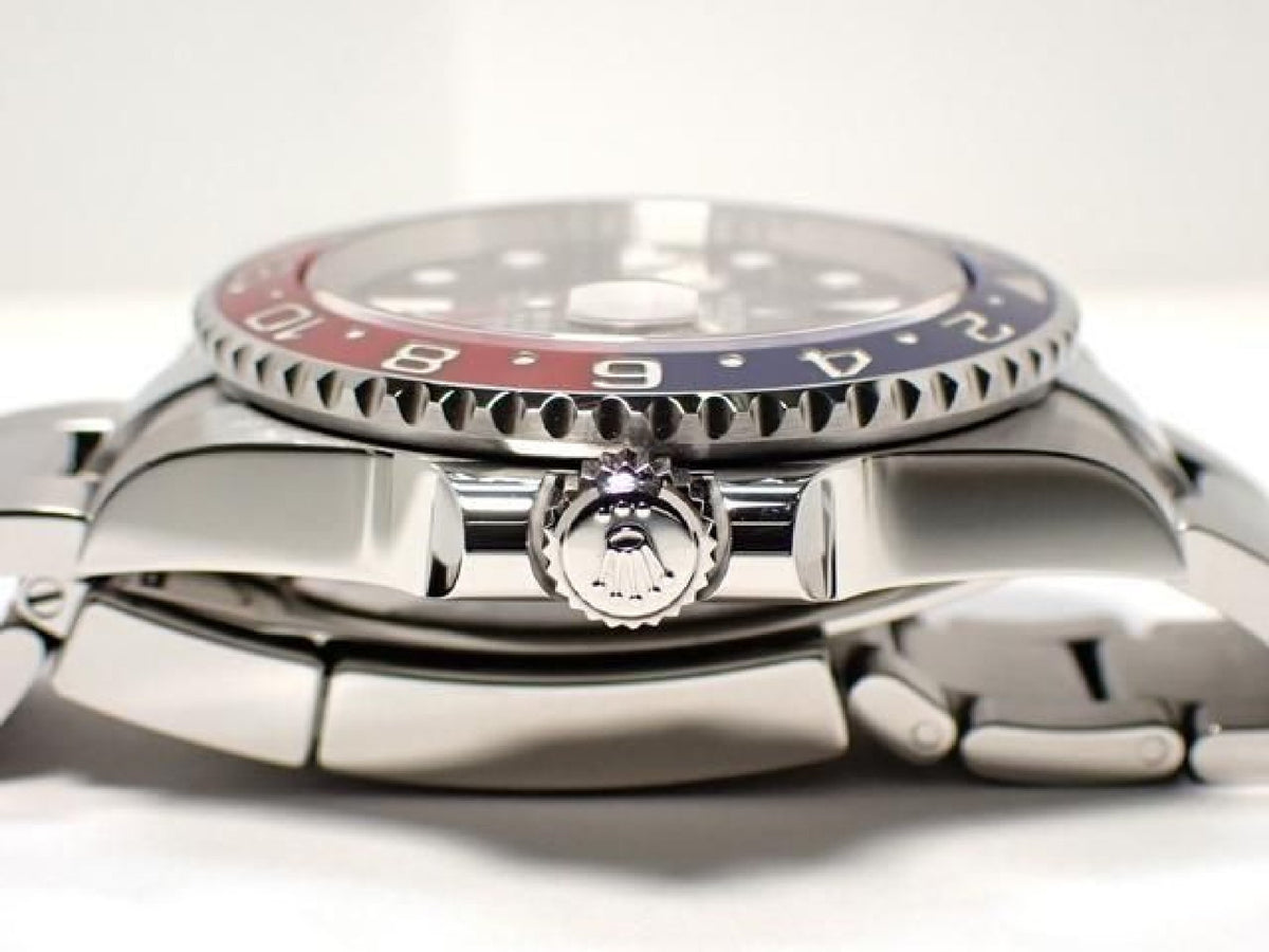 ROLEX GMT MasterII red blue bezel Oyster Bracelet 126710BLRO '23 Mens 193704266 hannari-shop