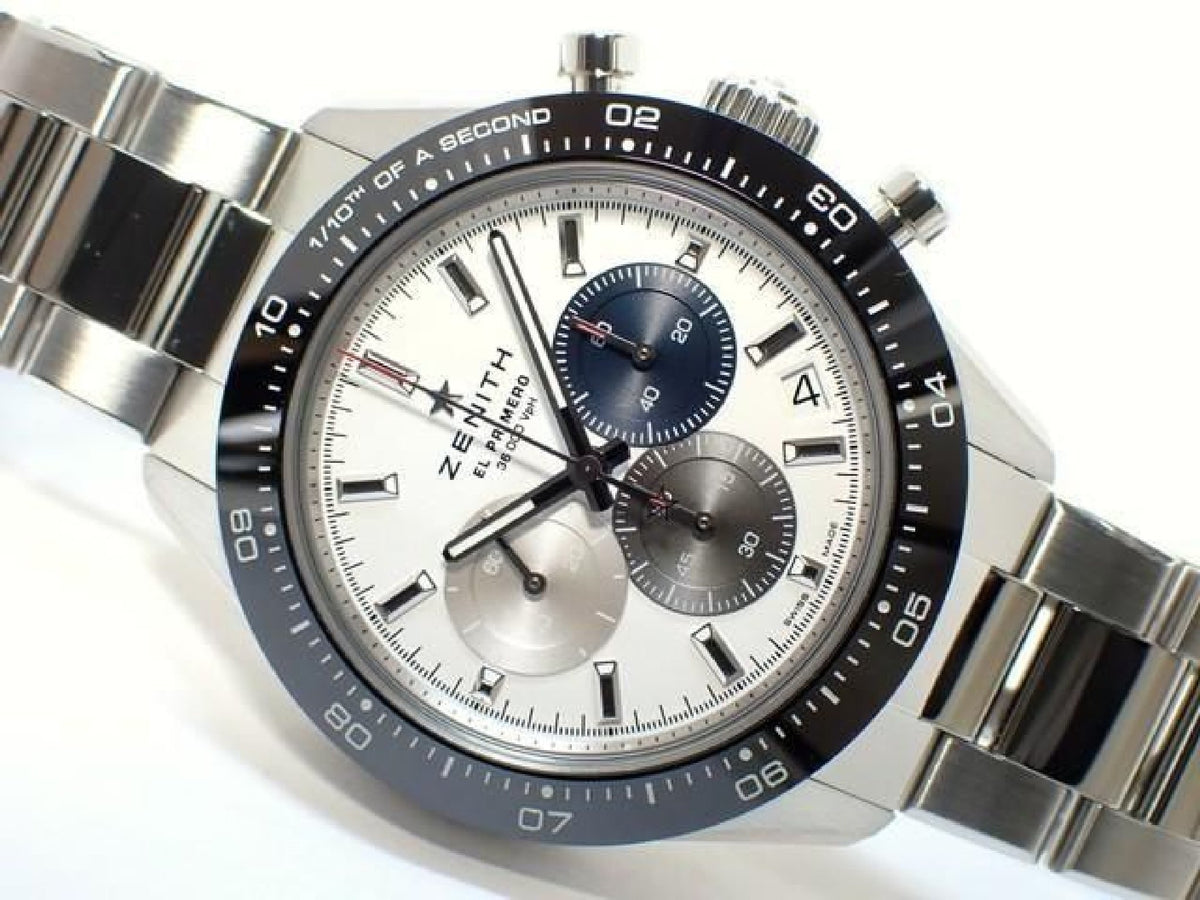 ZENITH Chrono Master sports Ref.03.3100.3600/69.M3100 Genuine goods '23 purchased Mens 193721574 hannari-shop