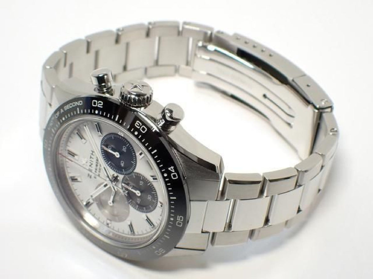 ZENITH Chrono Master sports Ref.03.3100.3600/69.M3100 Genuine goods '23 purchased Mens 193721574 hannari-shop