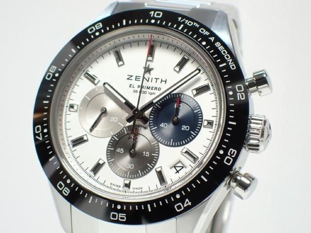 ZENITH Chrono Master sports Ref.03.3100.3600/69.M3100 Genuine goods '23 purchased Mens 193721574 hannari-shop