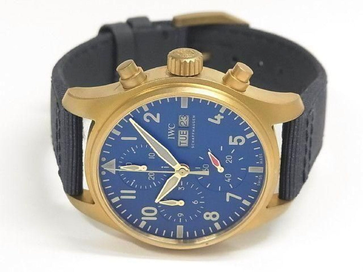 IWC Pilot's watch Chronograph 41 bronze IW388109 '26 purchased Mens 193723227 hannari-shop