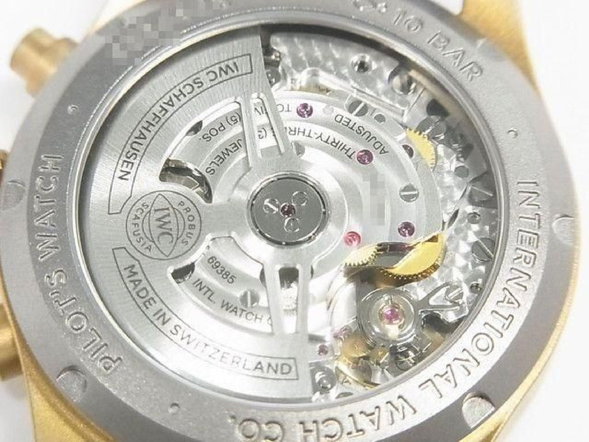 IWC Pilot's watch Chronograph 41 bronze IW388109 '26 purchased Mens 193723227 hannari-shop