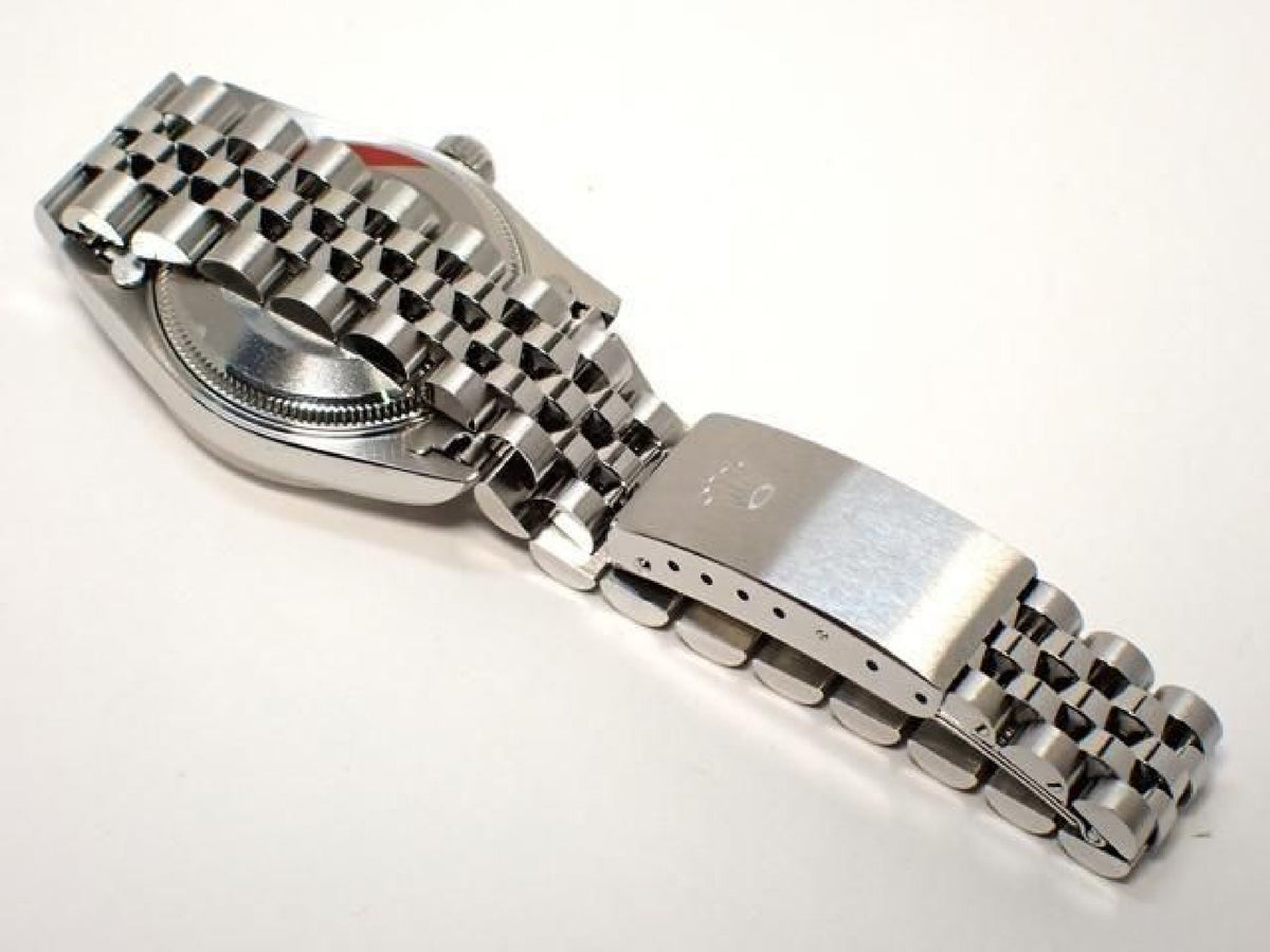 ROLEX Datejust boys silver 10P diamond index '92 Mens 193729216 hannari-shop