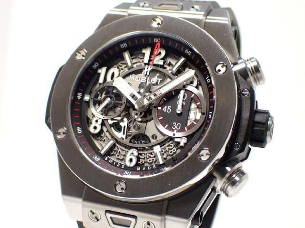 TUDOR HUBLOT Big Bang Unico Titanium 45 MM 411.NX.1170.RX '17 Mens 193733403 hannari-shop