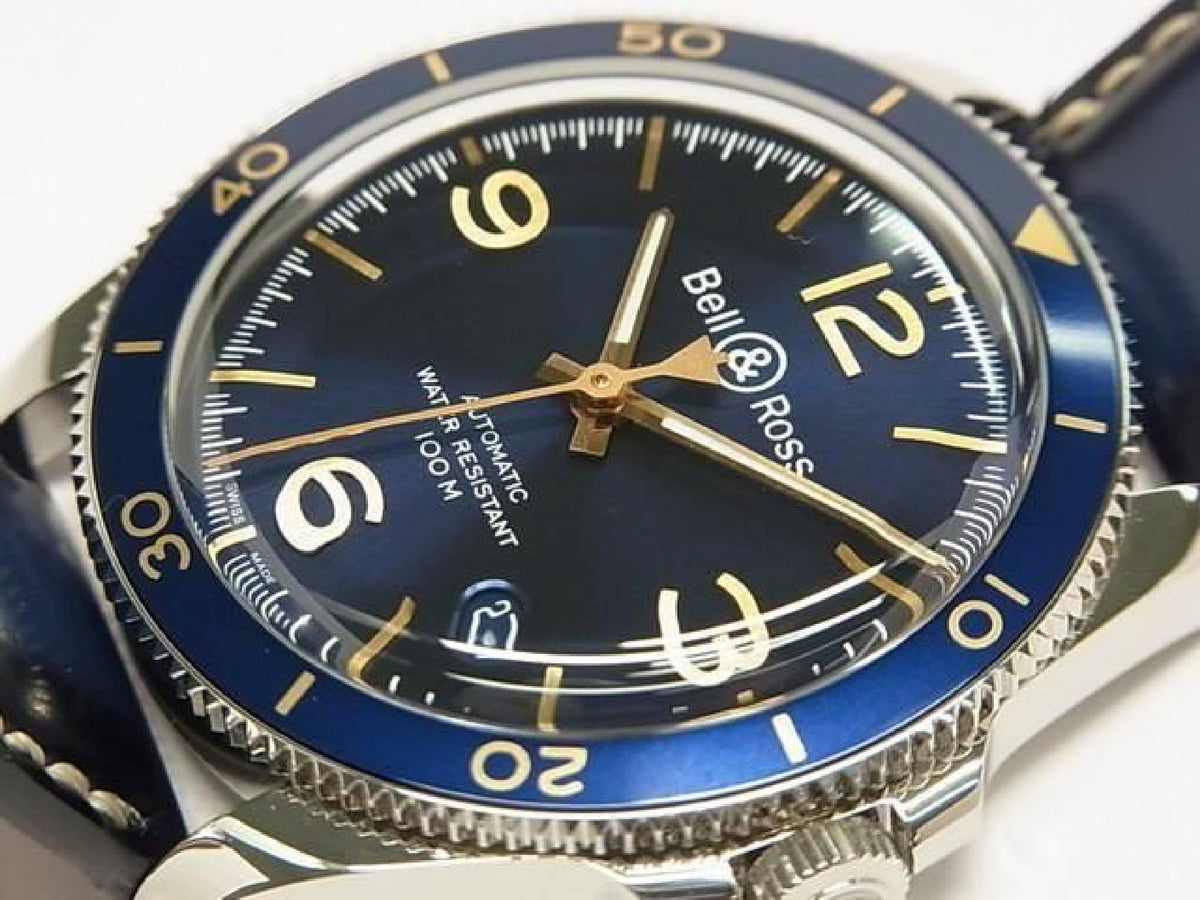 BELL & ROSS BR V2-92 Aeronavale blauw BRV292-BU-G-ST/SCA Heren 193734008 hannari-shop