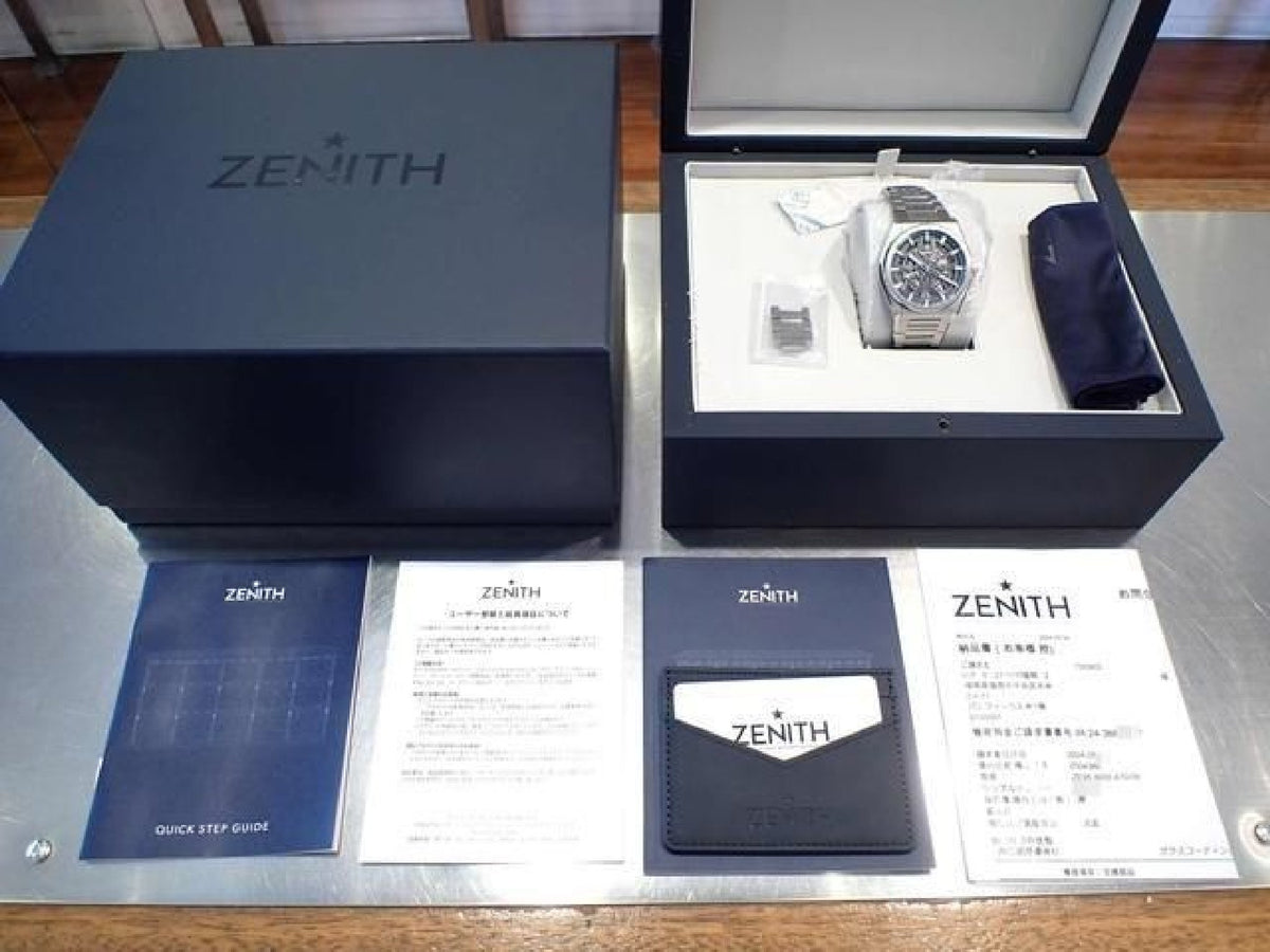 ZENITH Defy classic Titanium Bracelet 95.9000.670/78.M9000 '22 Mens 193782642 hannari-shop
