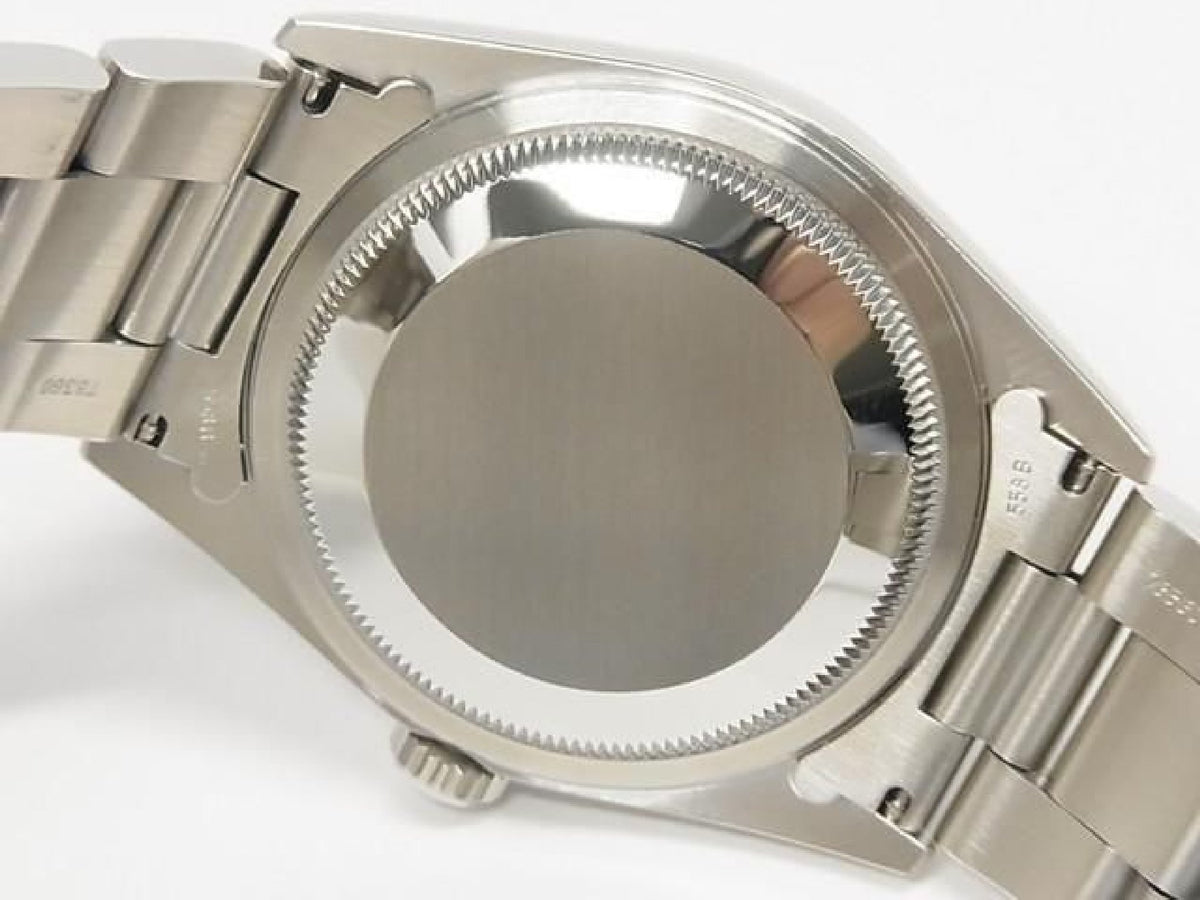 ROLEX Datejust zwarte wijzerplaat 16200 P-serie heren 193793597 hannari-shop