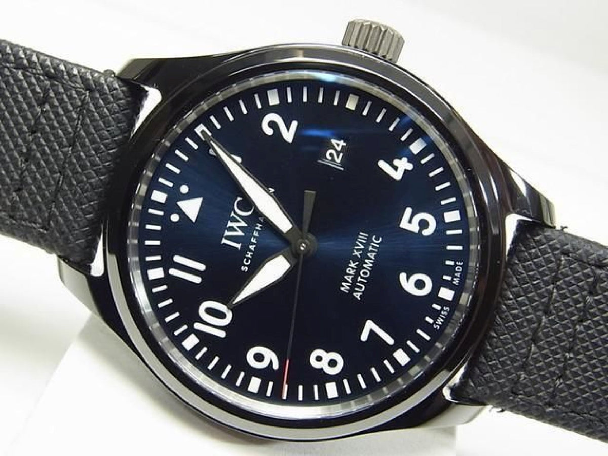 IWC mark18 Laureus blue Dial 1500 Lot Limited IW324703 Mens 193815059 hannari-shop
