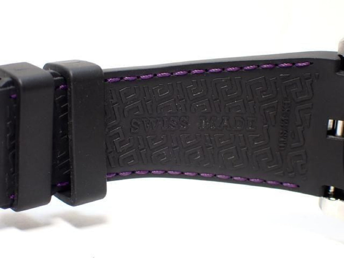 ROGER DUBUIS Excalibur42 SS purple Dial Genuine goods '21 Mens 193833104 hannari-shop