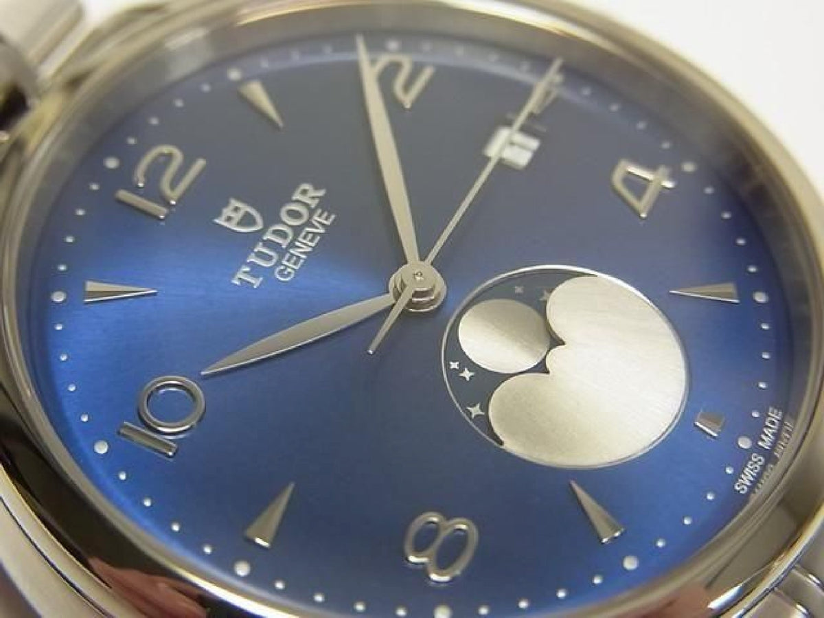 TUDOR 1926 Luna blauwe wijzerplaat 39 MM Ref.91560 heren 193837610 hannari-shop