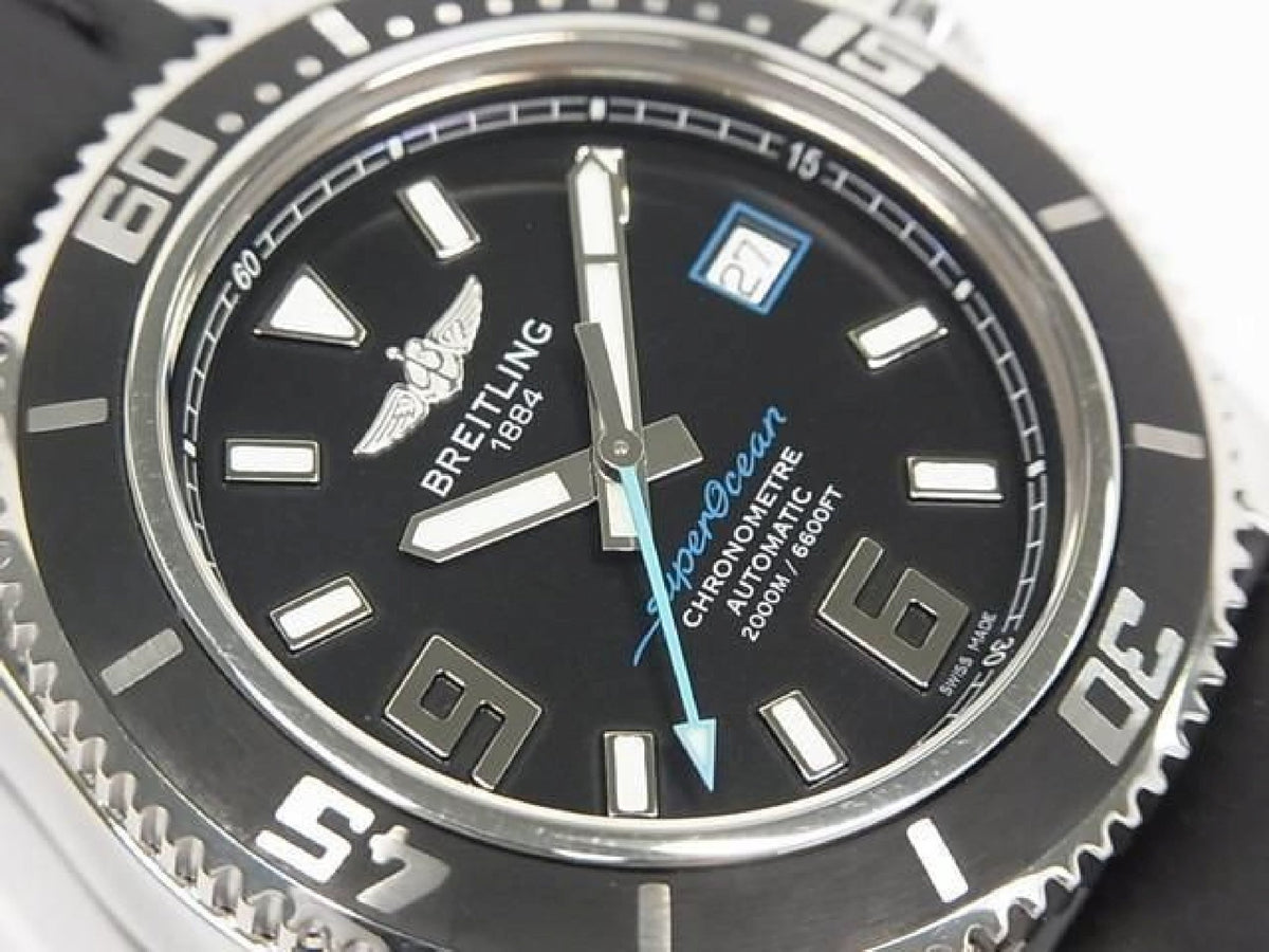 BREITLING Superocean 44 zwart A17391A8/BA79 heren 193838529 hannari-shop