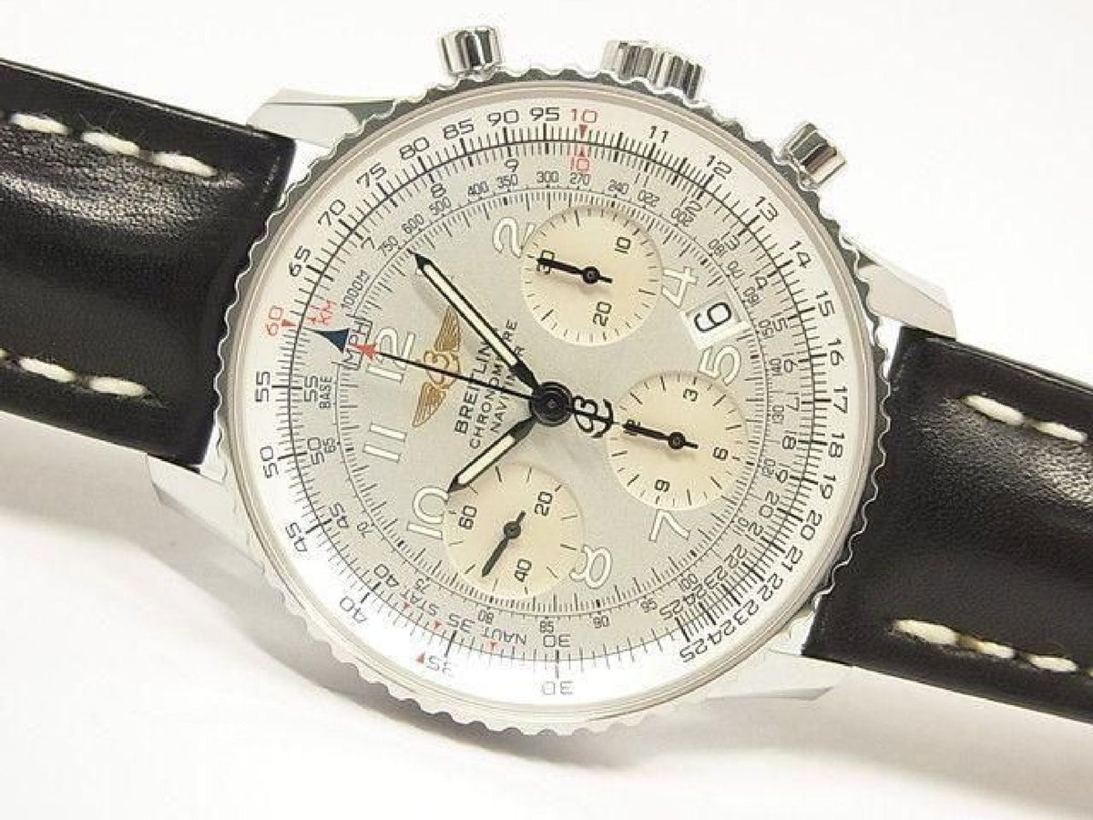 BREITLING Navitimer silver Dial A23322 Mens 193891168 hannari-shop
