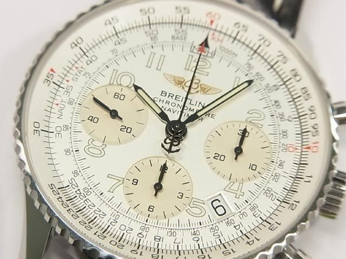 BREITLING Navitimer silver Dial A23322 Mens 193891168 hannari-shop