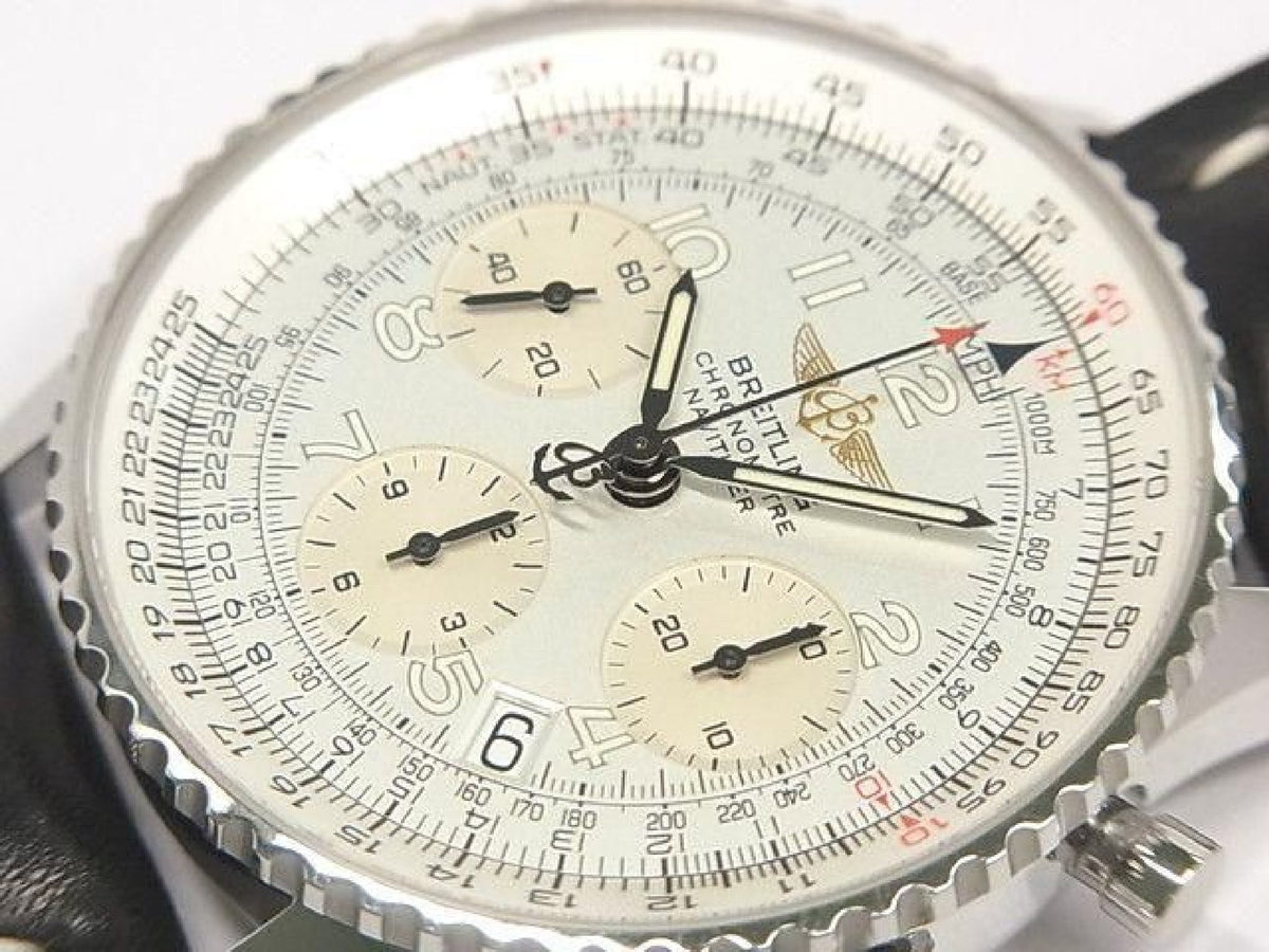 BREITLING Navitimer silver Dial A23322 Mens 193891168 hannari-shop