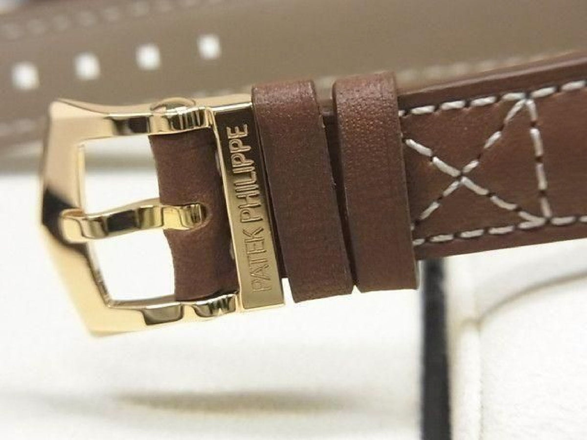 PATEK PHILIPPE Calatoraba Pilot's Travel Time medium 18KRG 7234R-001 Echte goederen Heren 193914877 hannari-shop