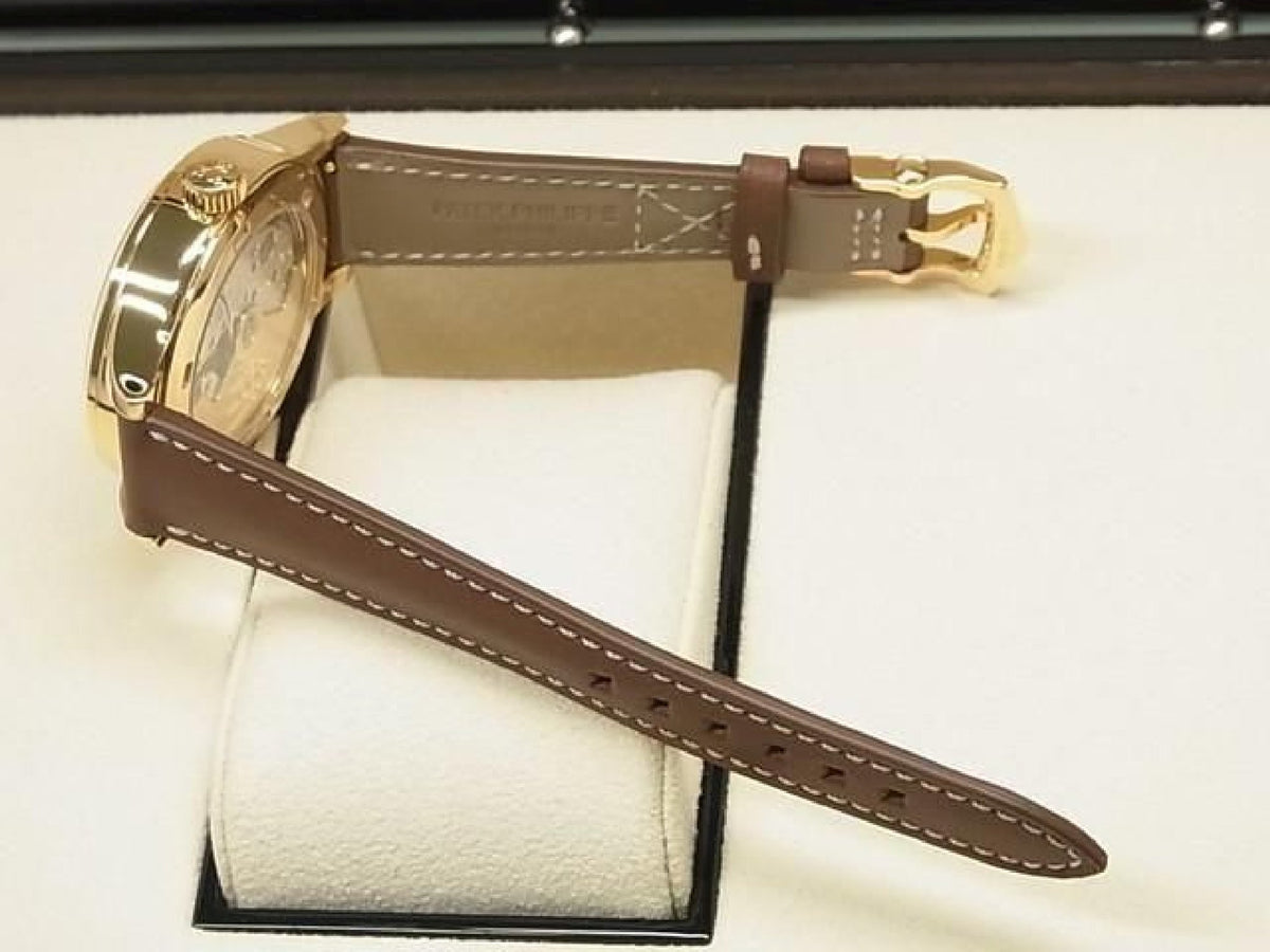 PATEK PHILIPPE Calatoraba Pilot's Travel Time medium 18KRG 7234R-001 Echte goederen Heren 193914877 hannari-shop