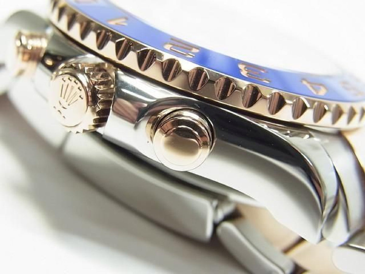 ROLEX YACHT-MASTERII SS x Everose Gold combination Ref.116681 Mens 193920439 hannari-shop