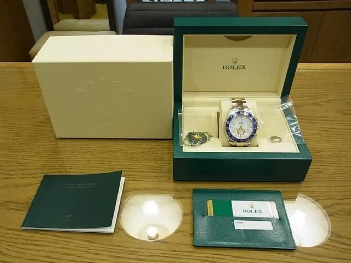 ROLEX YACHT-MASTERII SS x Everose Gold combination Ref.116681 Mens 193920439 hannari-shop