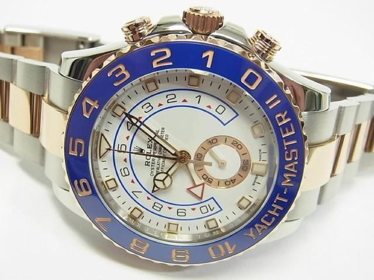 ROLEX YACHT-MASTERII SS x Everose Gold combination Ref.116681 Mens 193920439 hannari-shop