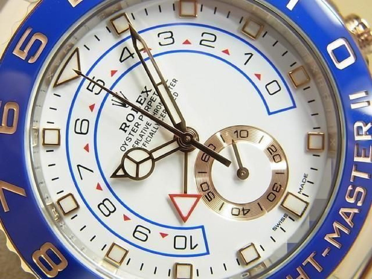 ROLEX YACHT-MASTERII SS x Everose Gold combination Ref.116681 Mens 193920439 hannari-shop