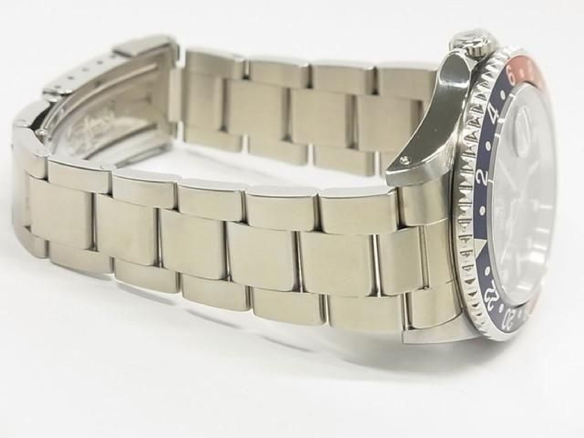 ROLEX GMT Master rode en blauwe bezel 16700 laatsteA Serial heren 193990744 hannari-shop