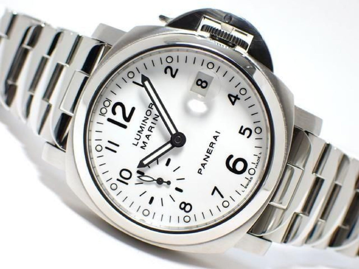 PANERAI Luminor Marina white 40 MM PAM00051 '06 Mens 194014018 hannari-shop
