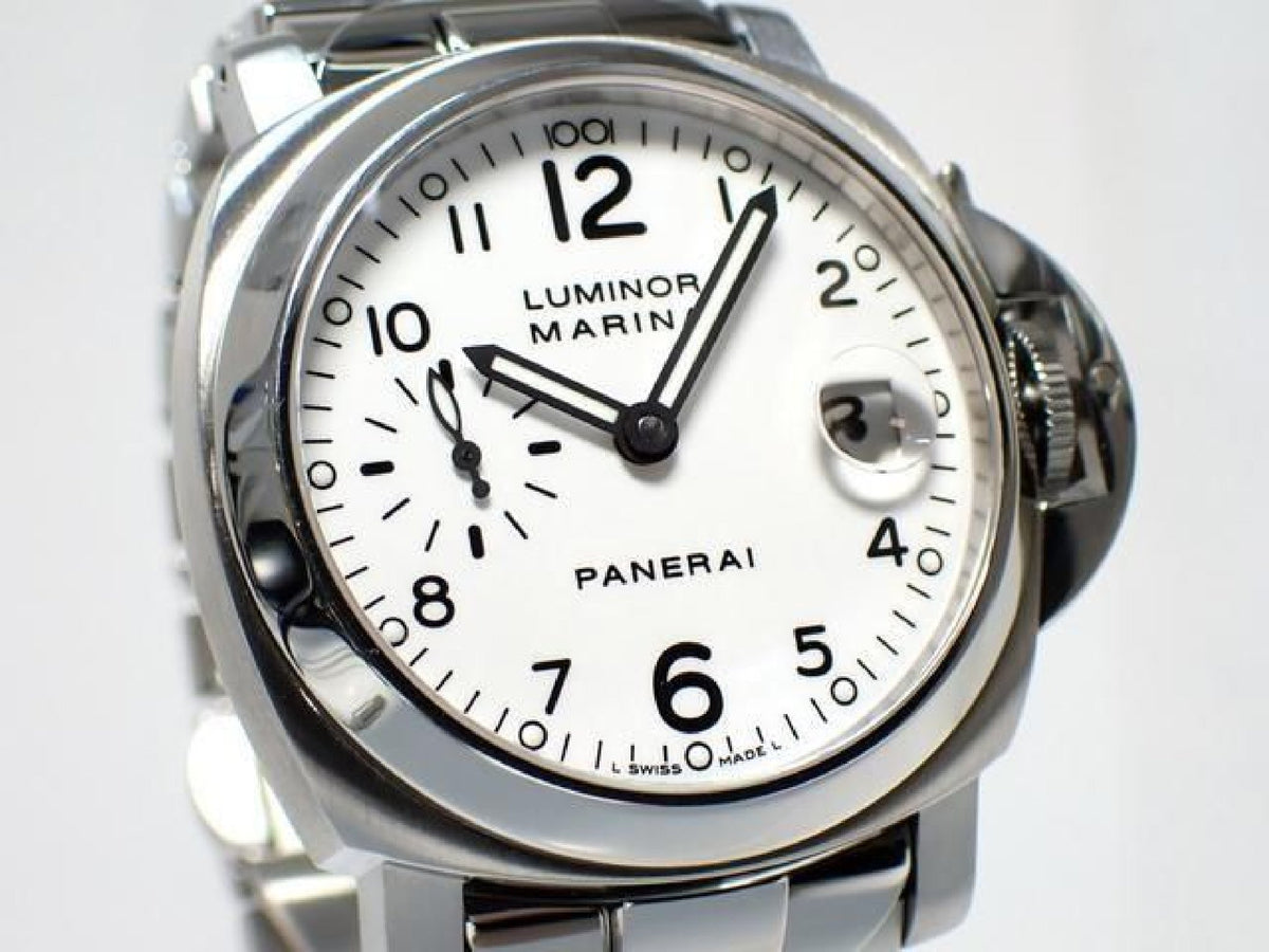 PANERAI Luminor Marina white 40 MM PAM00051 '06 Mens 194014018 hannari-shop