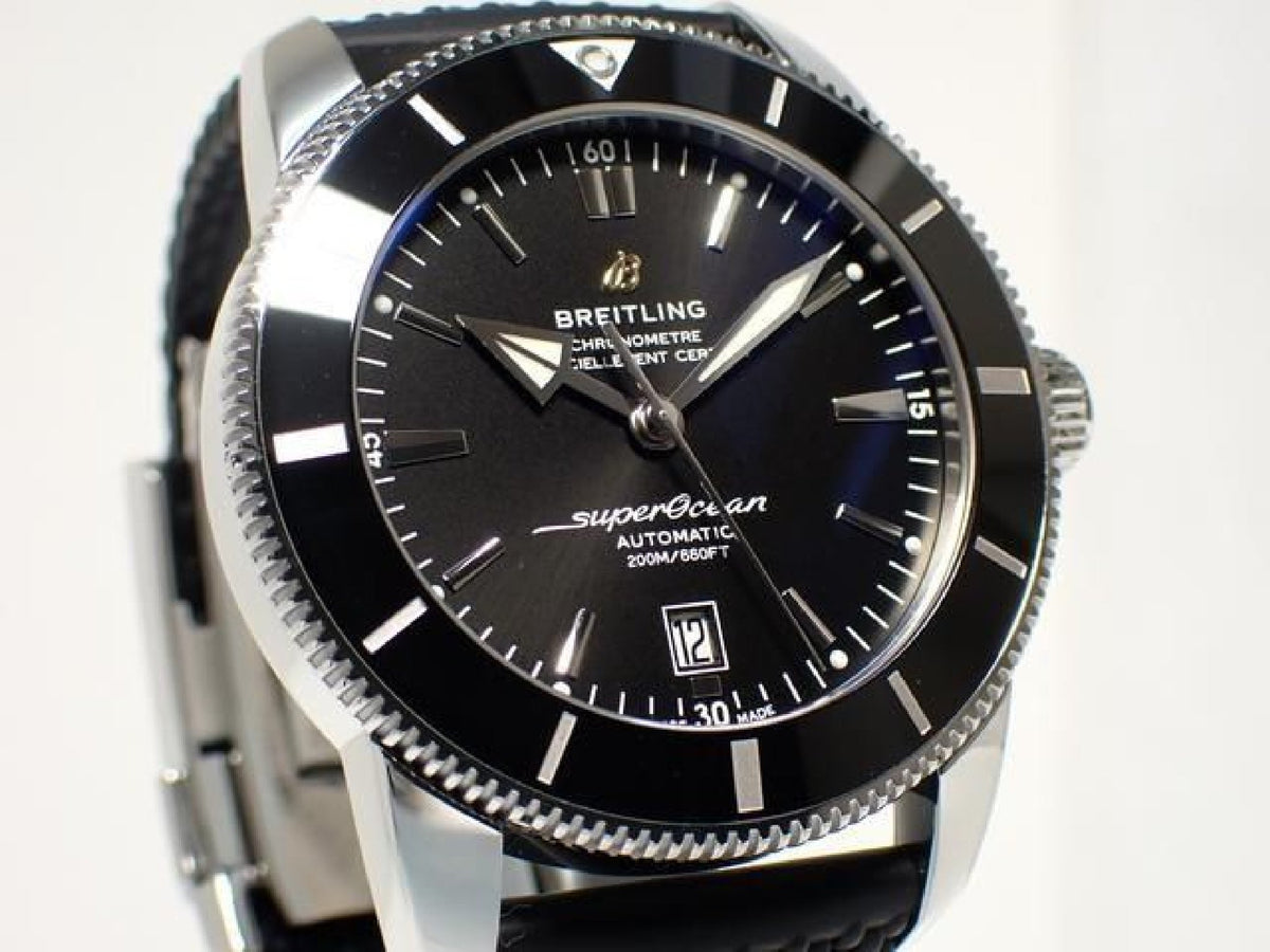 BREITLING Superocean Heritage B20 Automatic 46 black rubber+ Bracelet AB2020121B1S1 Mens 194190600 hannari-shop