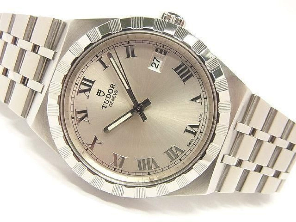 TUDOR Royal 38 MM silver Dial 28500 Mens 194241742 hannari-shop