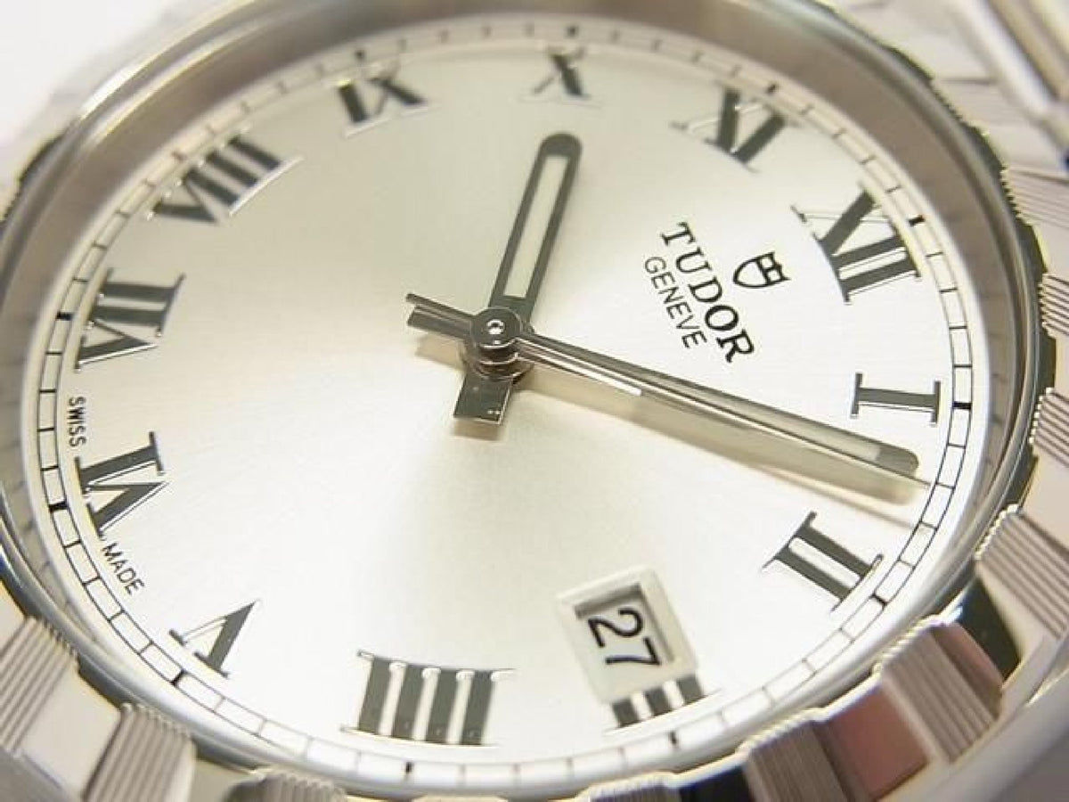 TUDOR Royal 38 MM silver Dial 28500 Mens 194241742 hannari-shop