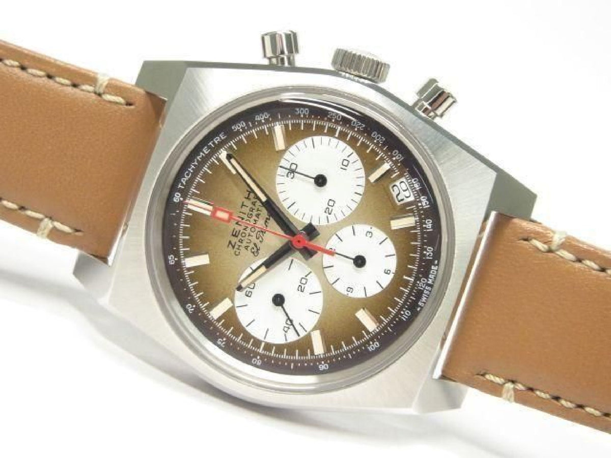 ZENITH Chrono Master Revival El Primero A385 Gradation bruin 03.A384.400/385.C855 Heren 194243077 hannari-shop