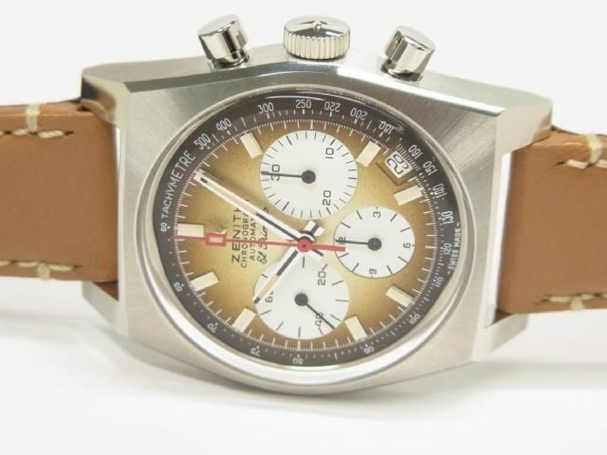 ZENITH Chrono Master Revival El Primero A385 Gradation bruin 03.A384.400/385.C855 Heren 194243077 hannari-shop