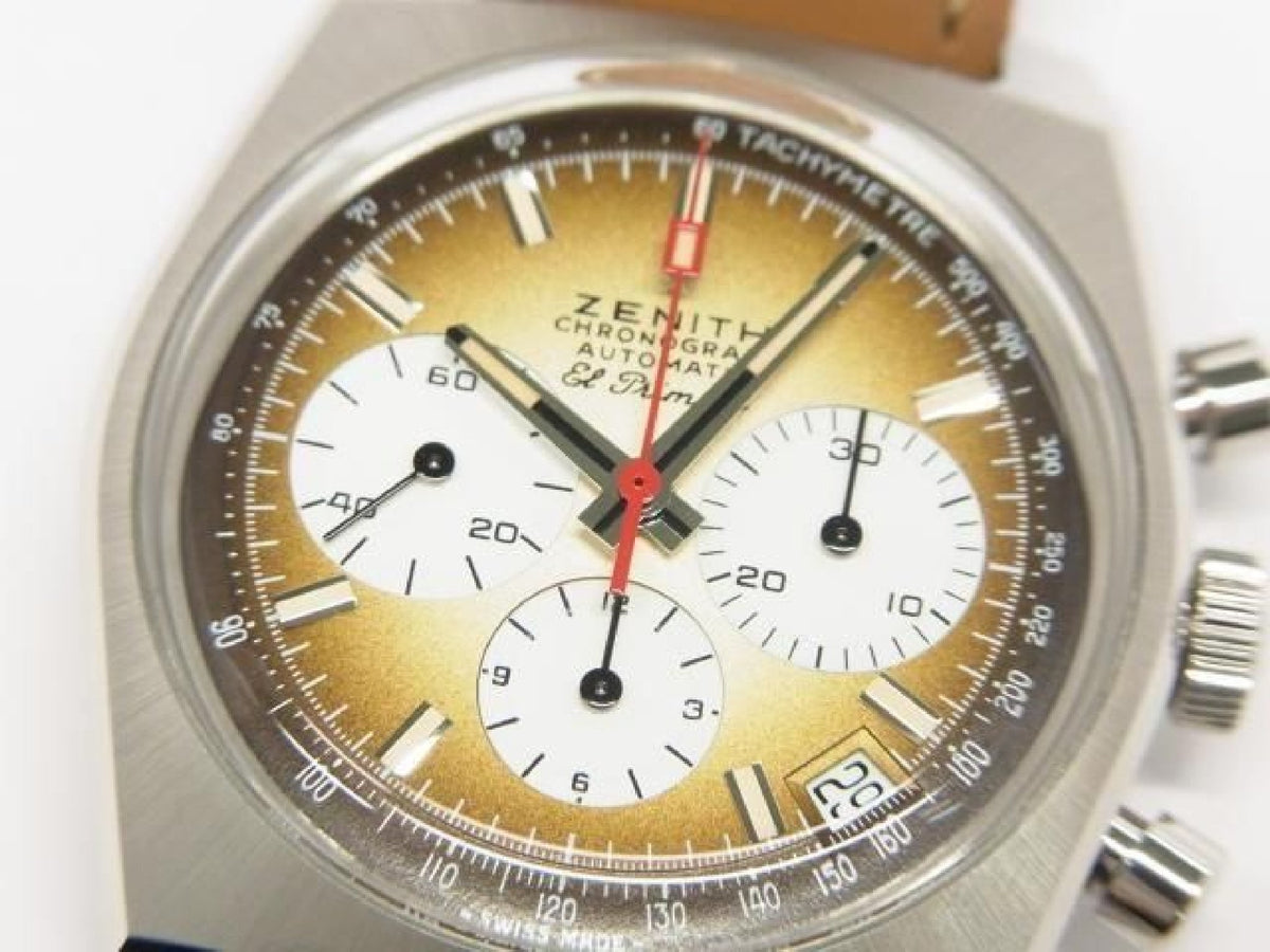 ZENITH Chrono Master Revival El Primero A385 Gradation bruin 03.A384.400/385.C855 Heren 194243077 hannari-shop