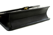 CHANEL Chain Shoulder Bag Clutch Black Quilted Flap Lambskin Purse p14 hannari-shop