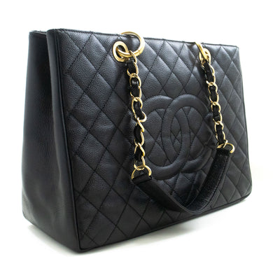 CHANEL Grained Calfskin GST 13