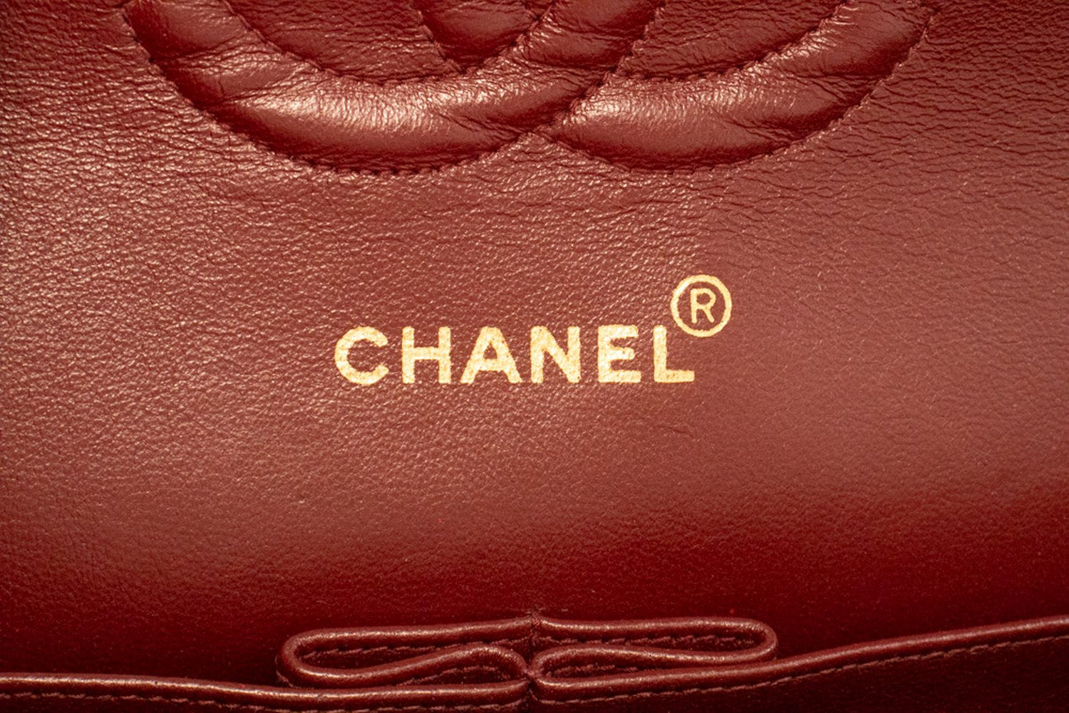 CHANEL Classic Double Flap 10" Chain Shoulder Bag Black Lambskin am1 hannari-shop