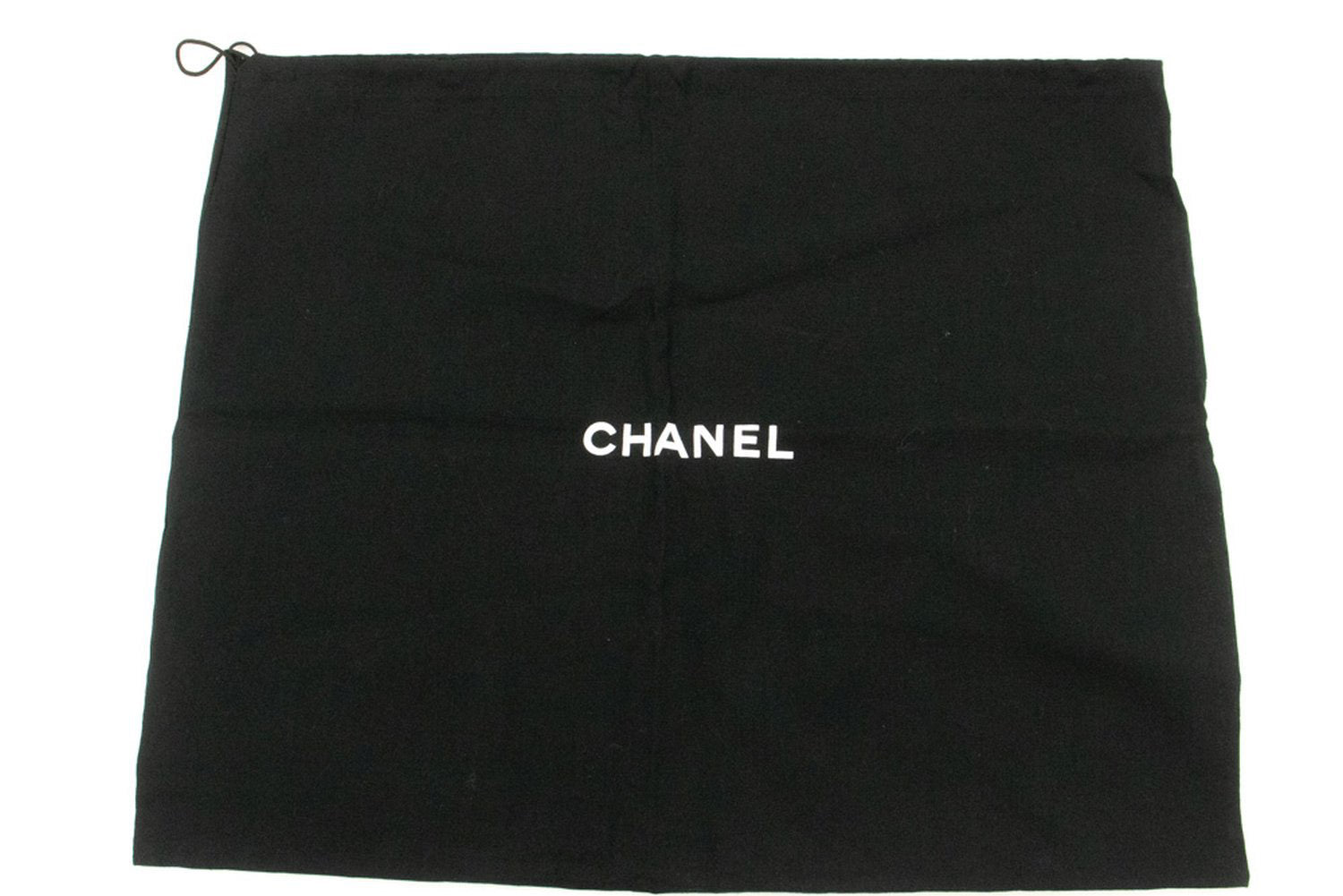 CHANEL Classic Double Flap 10" Chain Shoulder Bag Black Lambskin am9 hannari-shop