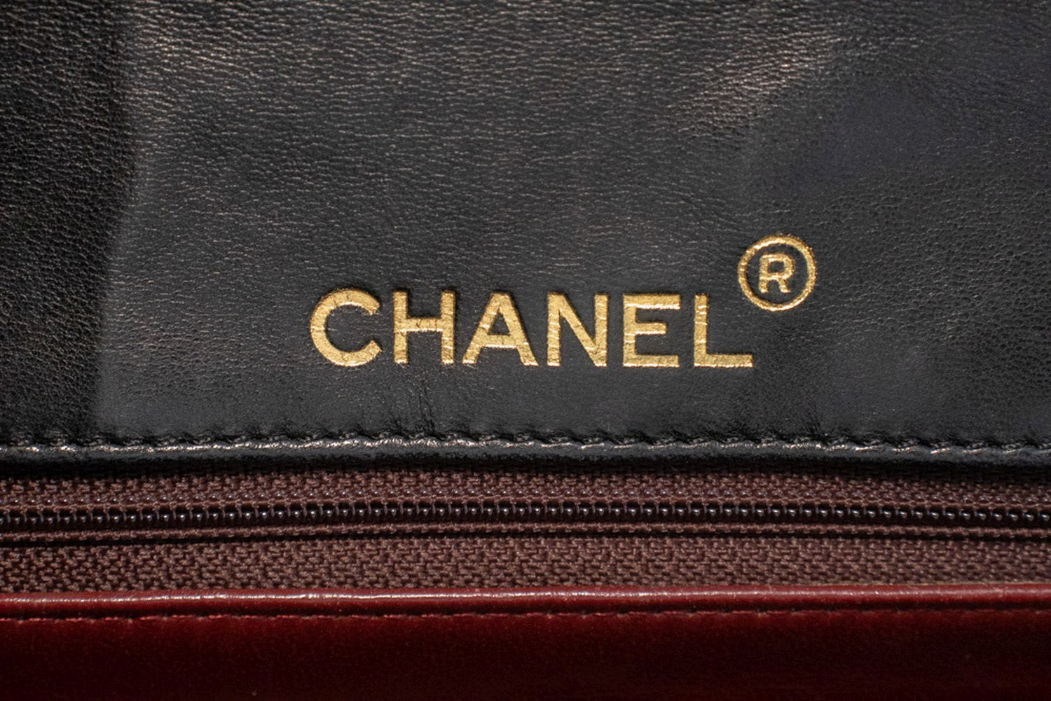 CHANEL Half Moon Chain Shoulder Bag Crossbody Black Quilted Flap am7 hannari-shop