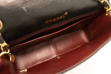 CHANEL Diana Flap Chain Shoulder Bag Black Quilted Lambskin Purse n76 hannari-shop