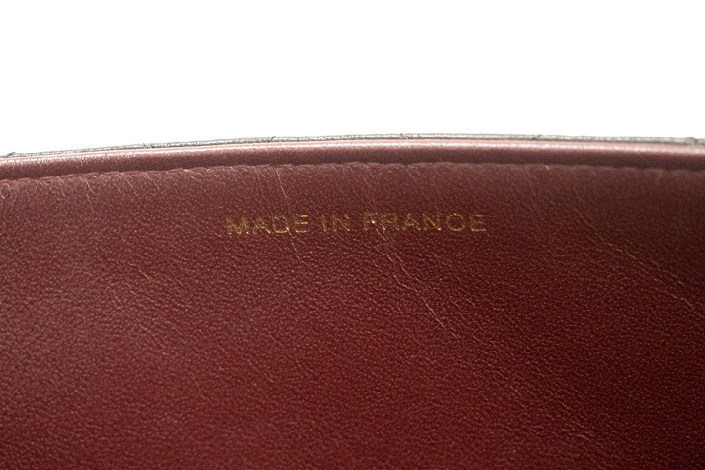 CHANEL Chain Schoudertas Clutch Zwart Gewatteerde Flap Lambskin Portemonnee k13