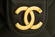CHANEL Small Chain Shoulder Bag Clutch Black Quilted Flap Lambskin n85 hannari-shop