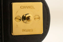 CHANEL Chain Shoulder Bag Clutch Black Quilted Flap Lambskin Purse p14 hannari-shop