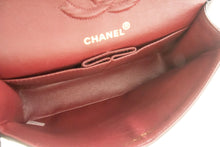 CHANEL Classic Double Flap 9" Chain Shoulder Bag Black Lambskin p90 hannari-shop