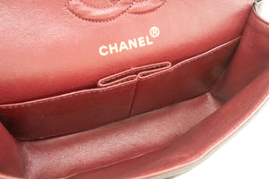 CHANEL Classic Double Flap 9" Chain Shoulder Bag Black Lambskin p90 hannari-shop