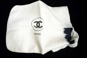 CHANEL Full Flap Chain Shoulder Bag Clutch Black Quilted Lambskin p86 hannari-shop
