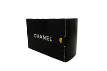 CHANEL Full Flap Chain Shoulder Bag Clutch Black Quilted Lambskin p86 hannari-shop