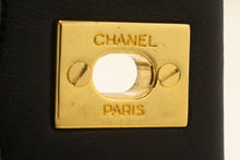 CHANEL Full Flap Chain Shoulder Bag Black Quilted Lambskin Leather p07 hannari-shop