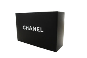 CHANEL Full Flap Chain Shoulder Bag Clutch Black Quilted Lambskin p74 hannari-shop