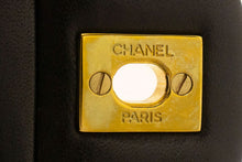 CHANEL Classic Double Flap 9" Chain Shoulder Bag Black Lambskin n70 hannari-shop